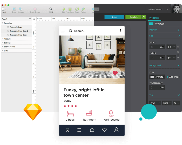 I am looking for a ui wireframe or mockup software for linux. Design A Sketch Mockup And Add Interaction With Justinmind By Justinmind Justinmind Medium