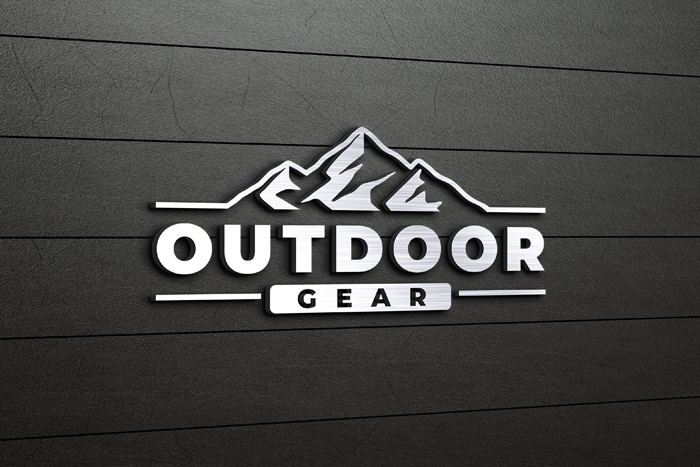 It took 30 tries to get the new white house logo just right. Silver 3d Logo Mockup On Black Wall Decoration