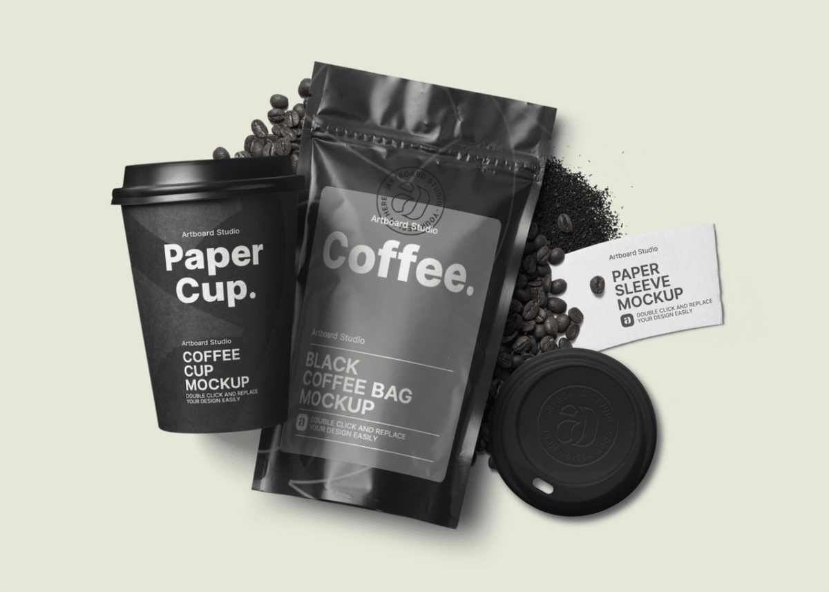 Find & download free graphic resources for coffee packaging mockup. Coffee Packaging Mockup Template