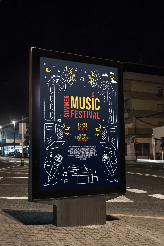 Browse 64438 incredible festival banner vectors, icons, clipart graphics,. 650 Best Billboard Mockup Templates Free Premium