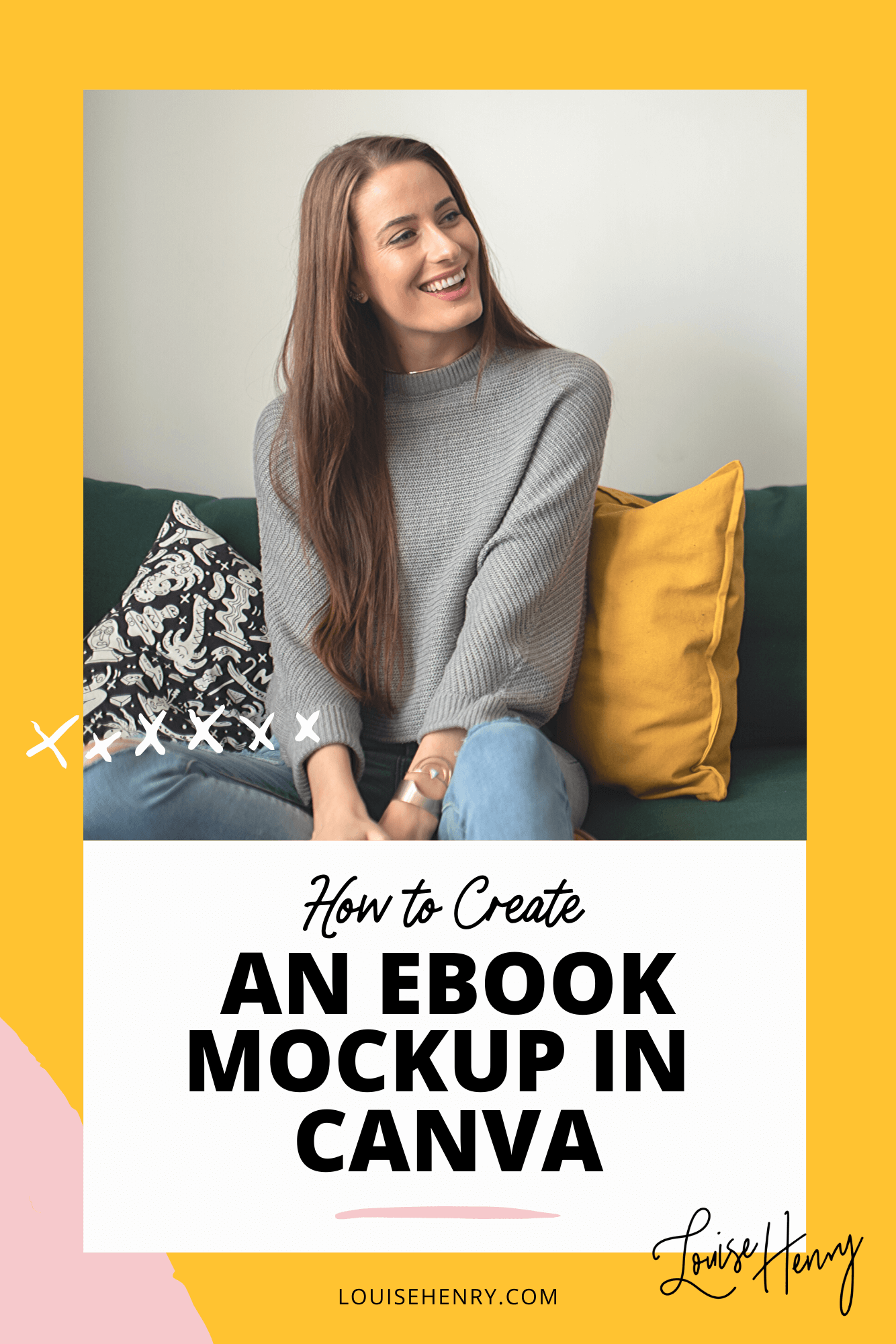 You can find an ebook template that includes a cover design . How To Create An Ebook Mockup In Canva Louise Henry Tech Expert Online Business Strategist