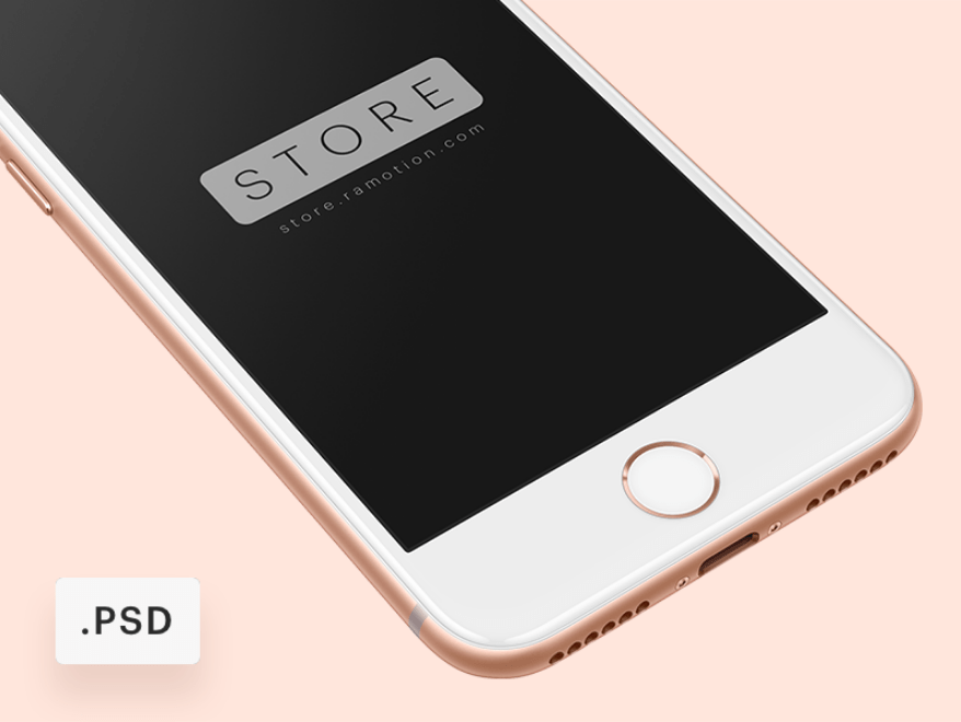 Protect its sharp display with one of the best iphone 12 screen protectors. 25 Best Iphone 8 Mockups And Templates For Free Download Psd Sketch By Trista Liu Ux Planet