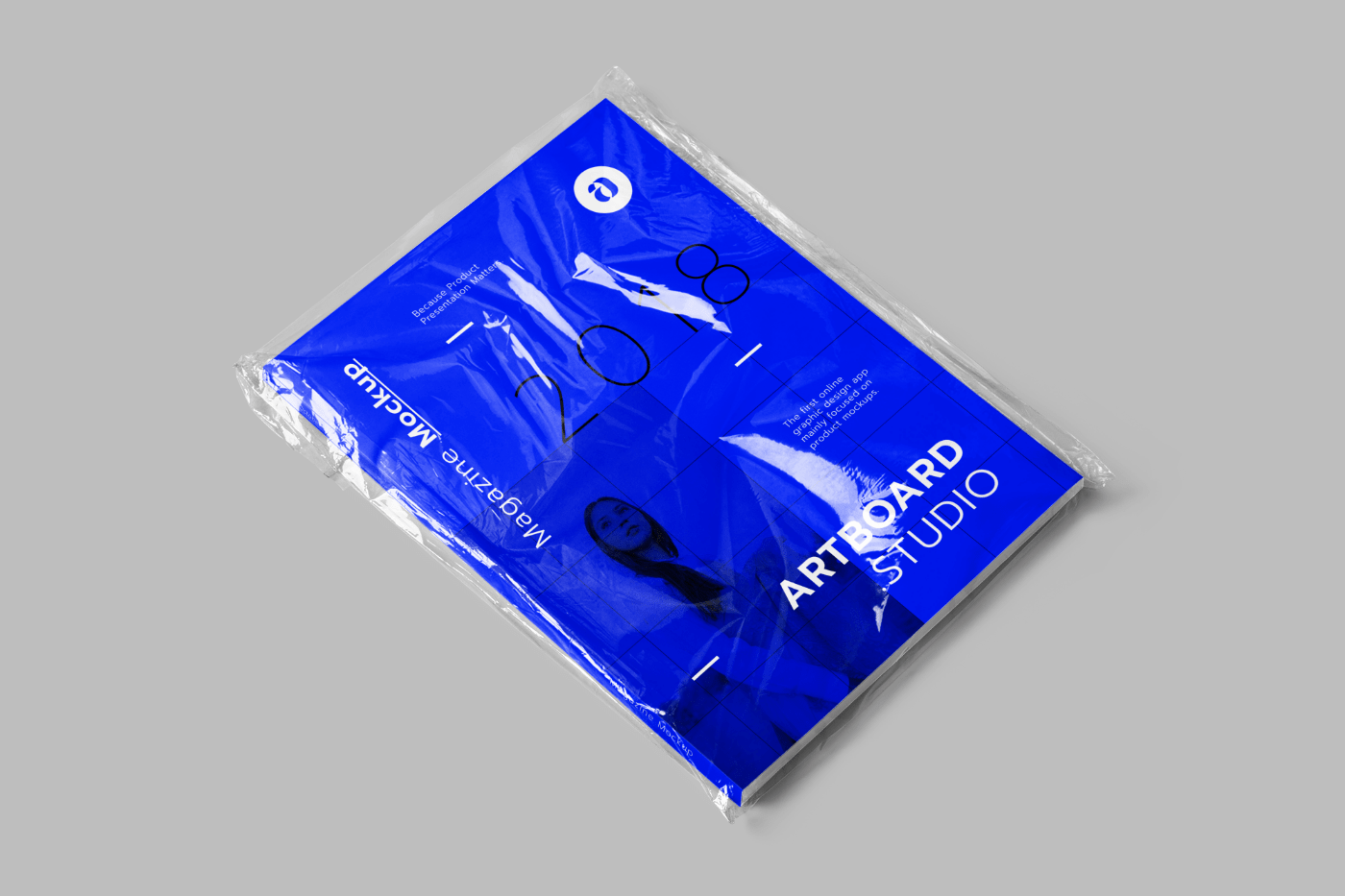 Your browser can't play this video. Free Magazine Cover Mockup Scene