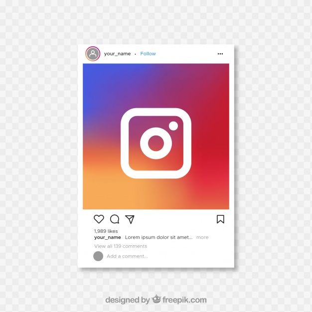 Use this mockup template featuring an instagram post layout . 70 Free Instagram Mockup Templates Post Story Feed Ad Page Live Grid