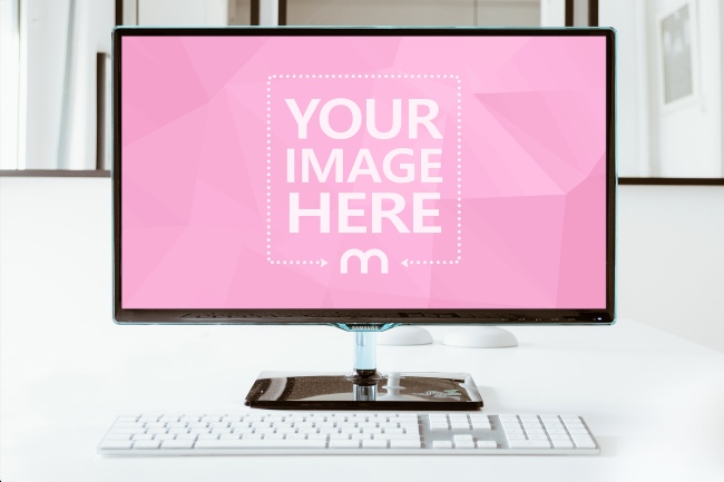 33+ Download Desktop Monitor Mockup&nbsp;Psd