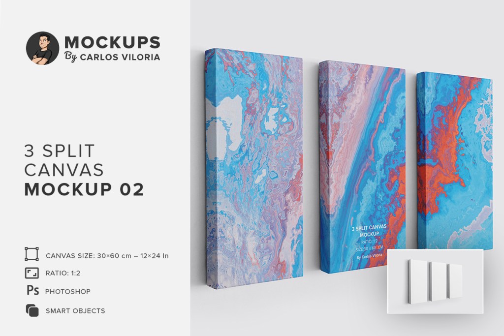 32+ Download Canvas Mockup Free&nbsp;Psd