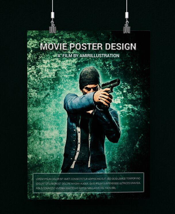 36+ Download Movie Poster Mockup Psd&nbsp;Free