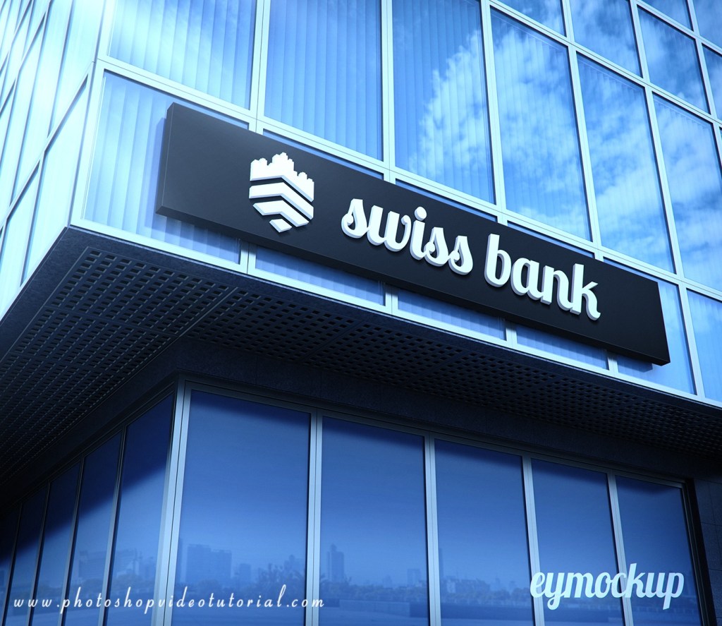 16+ Download Logo Mockup Building&nbsp;Psd