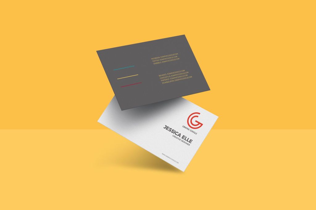 20+ Download Company Card Mockup&nbsp;Psd