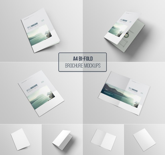 41+ Download A5 Brochure Mockup Free Psd