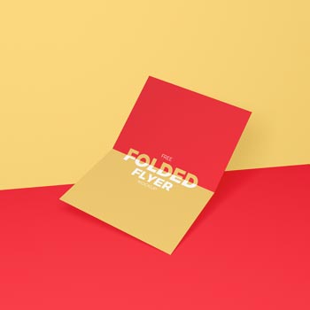 44+ Download Horizontal Flyer Mockup&nbsp;Psd