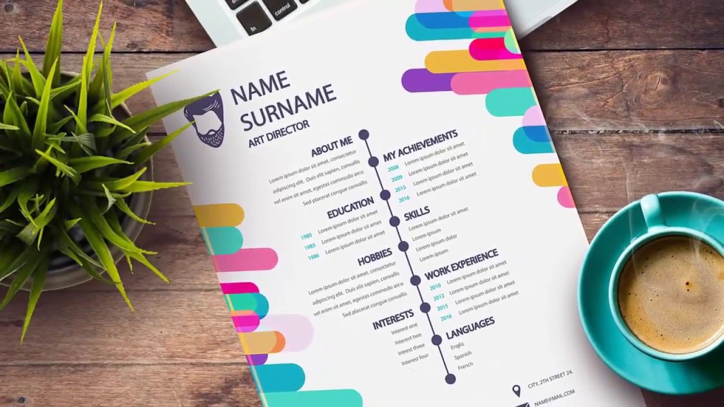 10+ Download Cv Mockup&nbsp;Psd