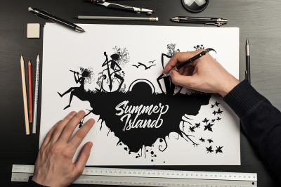 Image Mockup templates of sketchbooks and notepads are useful tools to show off your artwork or design . Drawing Mockup Psd Free Psd Mockup All Template Design Assets