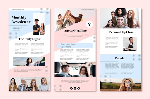 27+ Download Newsletter Mockup&nbsp;Psd